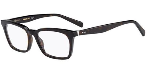 Celine CL41345 Thin Small Squared 086 Eyeglasses in Dark 